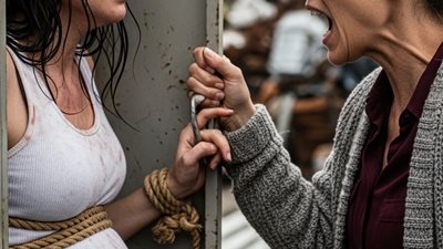 🔥 وجدت امرأة حامل داخل ثلاجة في مكب نفايات… لكن ما حدث بعد الولادة صدم الجميع!