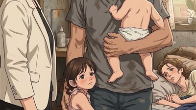 طردته بسبب الغياب… لكنها انهارت عندما رأت الحقيقة داخل منزله!