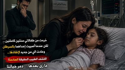 حرمني من توأمي عامين… وعندما عدتُ لإنقاذ إحداهما من السرطان كشف التحليل سرًا دمّر كل شيء!