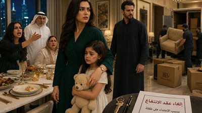 صفعت ابنتي أمام مائدة العيد… فخرجتُ من بيتهم وفي نفس الليلة جرّدتهم من كل شيء كانوا يتباهون به