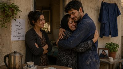 الشاب الذي كان يوقف سيارته آخر الشارع… كان يخفي الجوع لا الهروب 