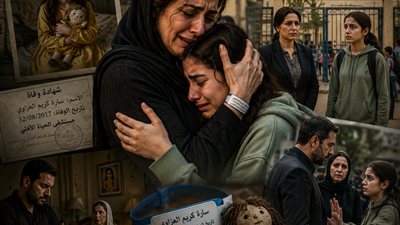 دفنتُ ابنتي قبل 9 سنوات… لكن أمس نادتني فتاة في مدرسة ببغداد: “ماما” 💔