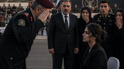  كانوا يسخرون مني في حفل تخرج أخي... ثم وقف اللواء أمام الجميع وأدى لي التحية العسكرية!