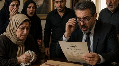 بعد 20 سنة من خدمة حماها مجانًا.. فتح المحامي الوصية فانقلبت العائلة على بعضها!