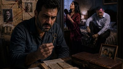 😱 عدتُ إلى البيت مريضًا فوجدت سيارة صاحب الشركة في مرآبي... لكن المفتاح القديم كشف مصيبة أكبر بكثير!
