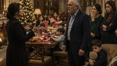 قالوا إن العشاء للكبار فقط... لكن عندما دخلت وجدت عشرة أطفال ينتظرون الهدايا!