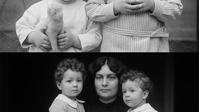 قصة الطفلين المجهولين الذين أبكت صورهم العالم بعد غرق تيتانيك