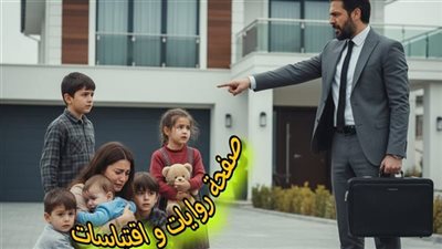 طرد زوجته وأطفاله الخمسة وبعد سنوات عاد إلى القصر 