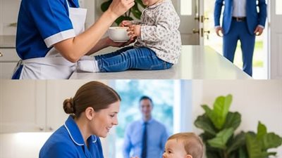الخادمة التي أعادت الحياة لابنة المليونير وقلبه