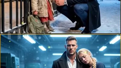 قالت الطفلة الصغيرة يا سيدي… أمي لم تعد إلى المنزل ليلة أمس  فخرج المدير التنفيذي خلفها وسط الثلج…