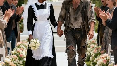تزوّجتُ رجلًا مشرّدًا سخر منه الجميع… لكن اعترافه يوم الزفاف صدم القاعة بأكملها