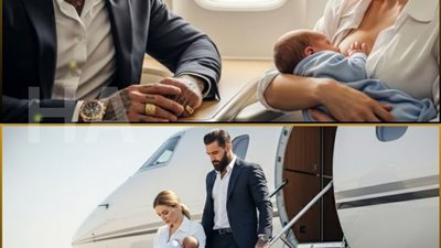 لم يتوقف طفل الرجل الذي يخشاه الجميع عن البكاء في الطائرة، إلى أن قامت أمٌّ وحيدة بفعلٍ لا يُصدَّق.
