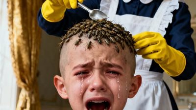كان ابنُ الملياردير يعاني آلامًا لا تُحتَمَل… إلى أن أخرجت المربية شيئًا غامضًا من رأسه.