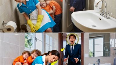 حبسَتْها مع طفليها في الحمّام… لكن ما فعله المليونير بعدها قلب القصة رأسًا على عقب!