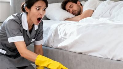 كانت مجرد عاملة تنظيف… لكن ما اكتشفته خلف الجدار أنقذ حياة مليونير!