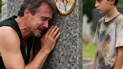 المليونير كان يزور قبر توأماته… طفل فقير قال له جملة قلبت حياته!