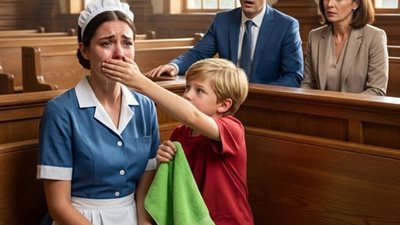 اتهمها بالسرقة أمام الجميع… لكن الحقيقة خرجت من فم ابنه وقلبت المحكمة رأسًا على عقب