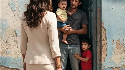 ذهبت المليونيرة إلى منزل موظفها لتفصله بسبب غياباته