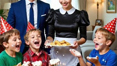 المليونير الذي نسيه الجميع في عيد ميلاده… حتى طرقت عاملة التنظيف بابه بمفاجأة قلبت حياته رأسًا على عقب!