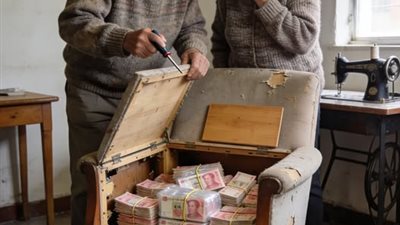 وجدت كرسياً مرمياً في القمامة… لكن ما اكتشفته داخله غيّر حياتها بالكامل!
