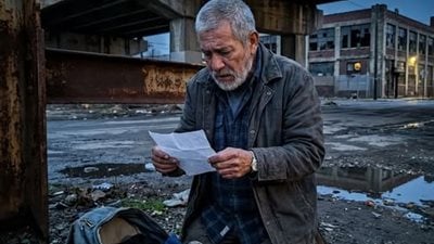 متقاعد عمره 72 عامًا أخفى حقائب تحت الجسور... ثم وجد رسالة أبكته حتى سقط على ركبتيه